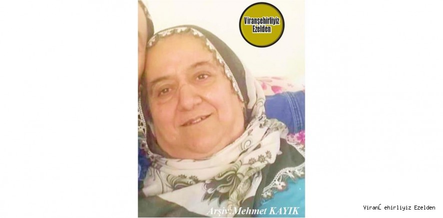 Hemşehrimiz 03 Ocak 2026 Günü Diyarbakır’da Vefat Etmiş, Değerli Annelerimizden Olan, Merhume Feride Güngör