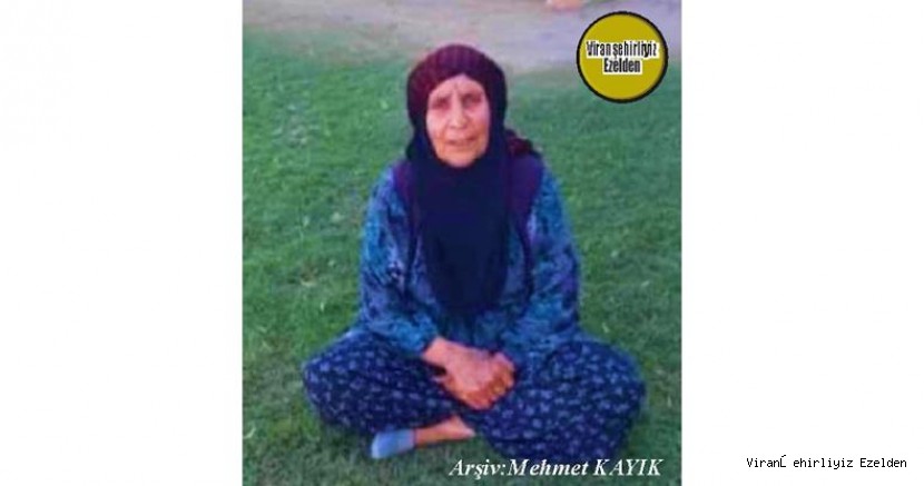 Hemşehrimiz 03 Şubat 2023 Günü Vefat Etmiş, Değerli Annelerimizden Olan, Merhume Şaha Gizli