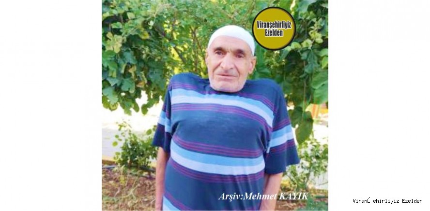 Hemşehrimiz 04 Ağustos 2025 Günü Vefat Etmiş, Viranşehir Dörtyol Mevkiinde Esnaflık Yapmış, Merhum Mehmet Zeki Başkurt