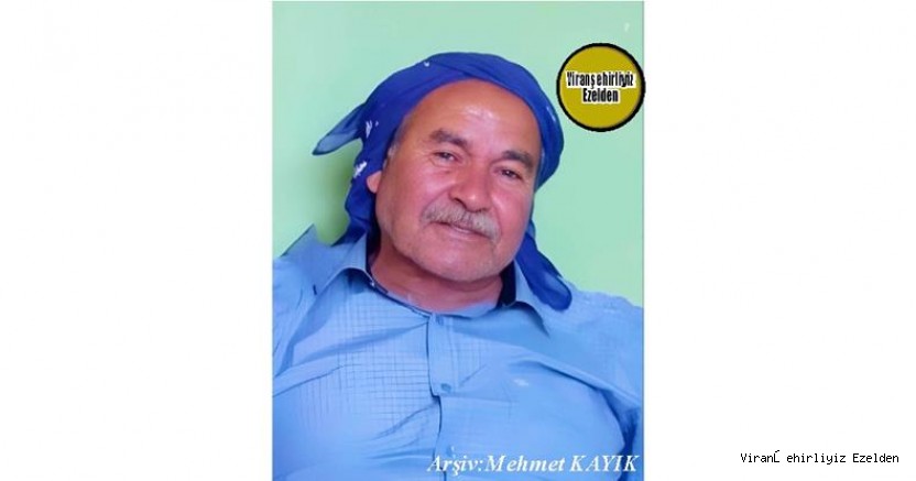 Hemşehrimiz 04 Temmuz 2023 Günü Vefat etmiş, Merhum Mehmet Güneş