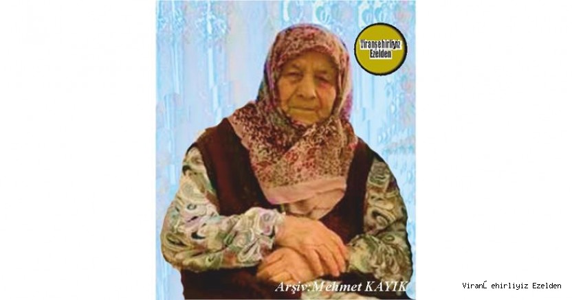 Hemşehrimiz 05 Aralık 2022 Günü Vefat Etmiş, Değerli Annelerimizden Olan, Merhume Sultan Kapan