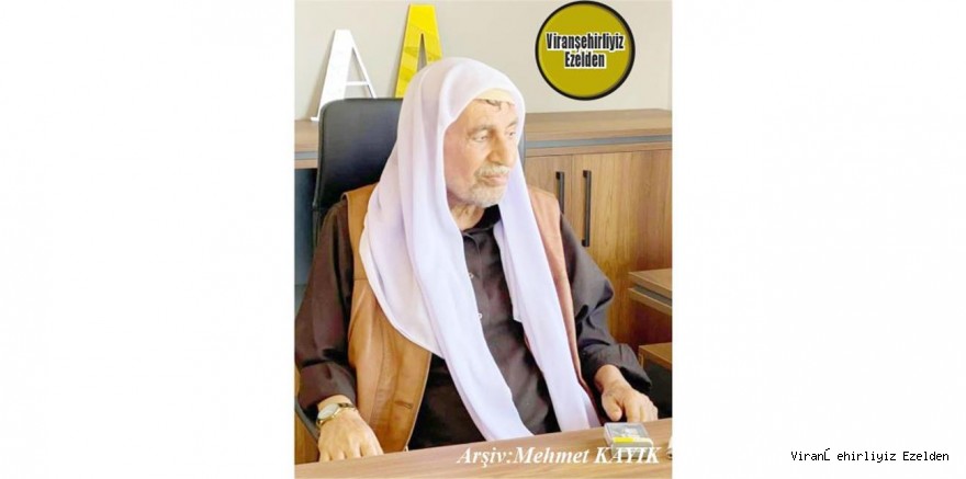 Hemşehrimiz 05 Ekim 2025 Günü Viranşehir Devlet Hastanesinde Tedavi Görmekte iken Vefat Etmiş, Merhum Ali Topkan