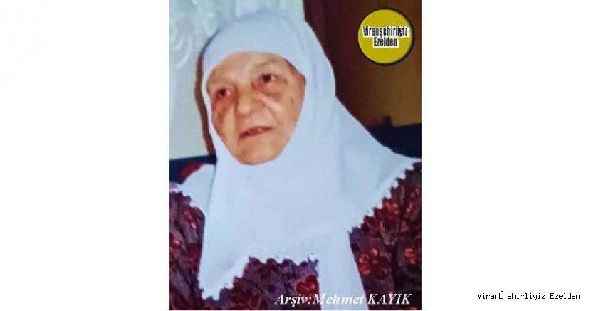 Hemşehrimiz 05 Şubat 2009 Günü Vefat etmiş, Değerli Annelerimizden Olan, Merhume Fatma Bağcı