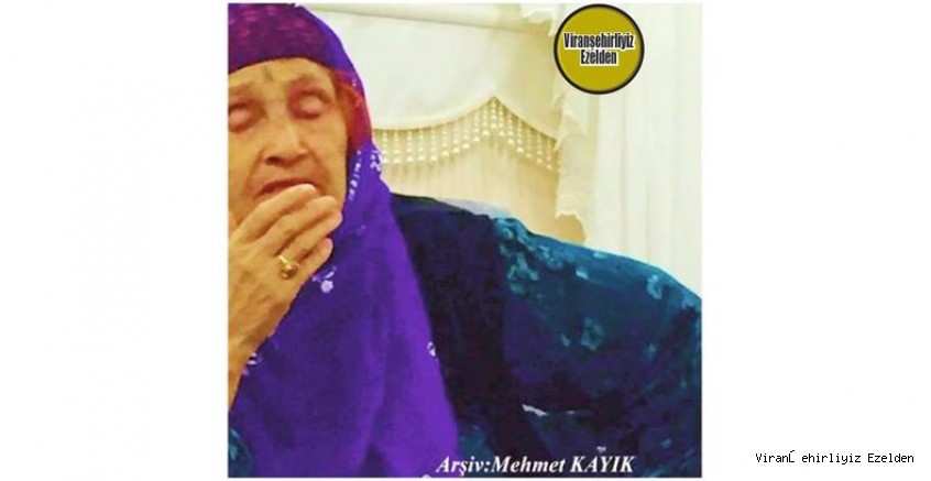 Hemşehrimiz 05 Temmuz 2022 Günü Vefat Etmiş, Değerli Annelerimizden Olan, Merhume Zine Bahçeli