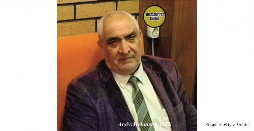 Hemşehrimiz 08 Ekim 2020 Günü Vefat Etmiş, Ankara Aşti Otogarında Turizm Seyahat İşletmeciliği Yapmış, Merhum Lütfü Özkan