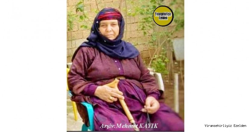 Hemşehrimiz 08 Haziran 2023 Günü Vefat etmiş, Değerli Annelerimizden olan, Merhume Melek Çelik