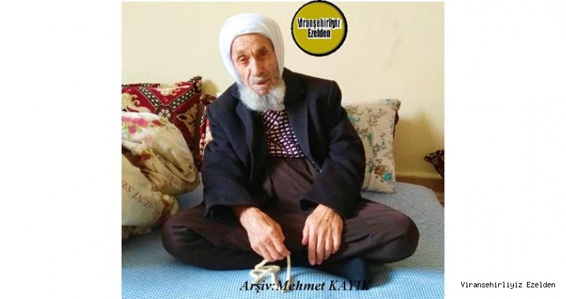 Hemşehrimiz 09 Nisan 2023 Günü Vefat etmiş, Viranşehir’de Melle Hüseyin olarak tanınan, Merhum Hacı Hüseyin Göktaş