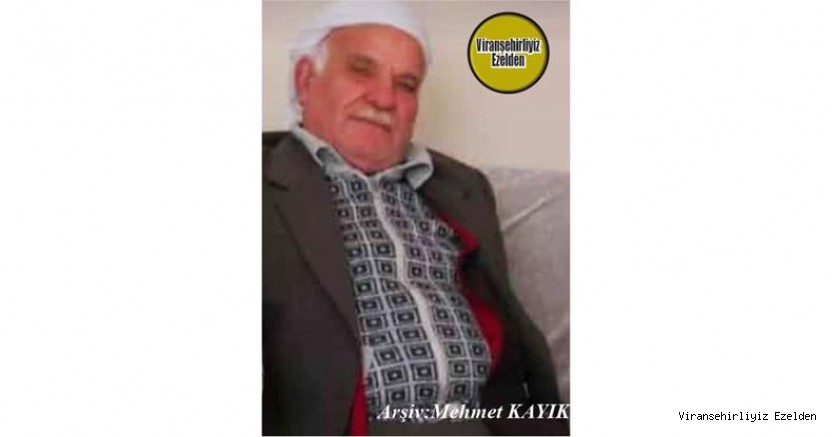 Hemşehrimiz 09 Temmuz 2022 Günü Vefat etmiş, Viranşehir Kevişın(Göktaş) Köyünde Sevilen İnsan Merhum Necmettin Çetin