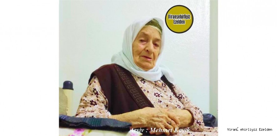 Hemşehrimiz 10 Haziran 2024 Günü Vefat Etmiş, DeğerliAnnelerimizden Olan, Merhume Ğanime Elaslan