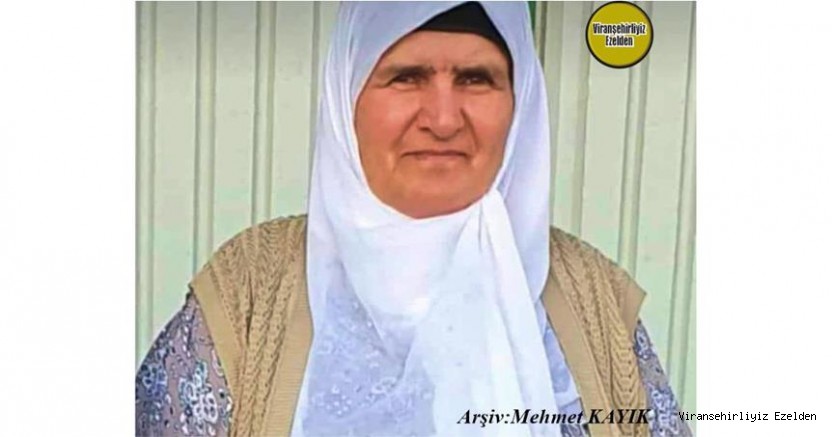 Hemşehrimiz 11 Ağustos 2021 Günü Diyarbakır’da Vefat etmiş, Değerli Annelerimizden olan, Merhume Adile Kuş
