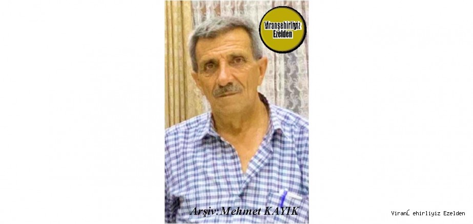 Hemşehrimiz 13 Aralık 2023 Günü Vefat Etmiş, İstanbul Esenler’de , Uzun Yıllar Yaşamış, Merhum Aslan Onyıldız