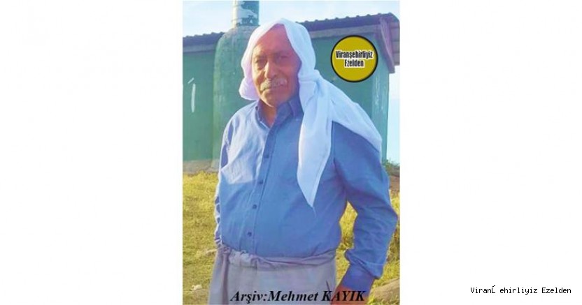 Hemşehrimiz 13 Nisan 2022 Günü Vefat etmiş, Merhum Mehmet Ayılan(Hamede Ali Cımo)