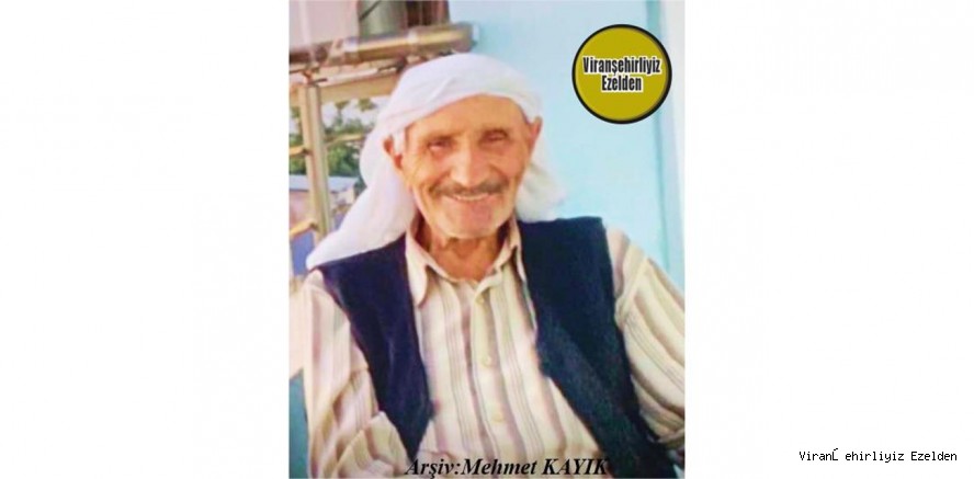 Hemşehrimiz 13 Nisan 2025 Günü Vefat Etmiş, Merhum Seydo Bilici