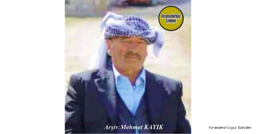 Hemşehrimiz 14 Ağustos 2022 Günü Vefat etmiş, Viranşehir’de Apê Ahmo olarak tanınan, Merhum Ahmet Şeşen