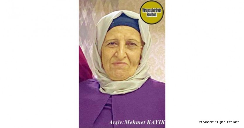 Hemşehrimiz 14 Mayıs 2022 Günü Vefat etmiş, Değerli Annelerimizden olan, Merhume Mihriban Mızraklı
