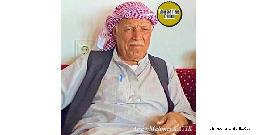 Hemşehrimiz 15 Şubat 2023 Günü Vefat etmiş, Viranşehir Hacı Halil El-Birherel Mektup olarak tanınan, Merhum Hacı Halil Alkan