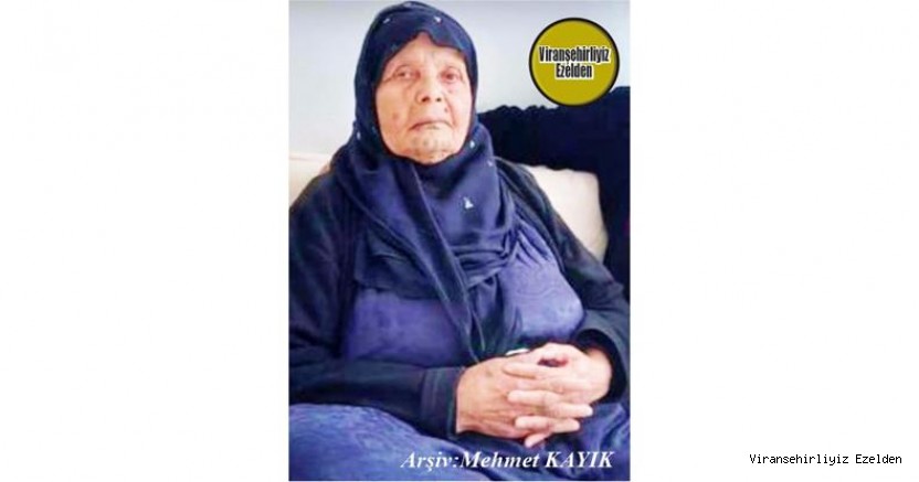 Hemşehrimiz 15 Temmuz 2022 Günü Vefat etmiş, Değerli Annelerimizden olan, Merhume Hekşe (Yabaş) Çiçek