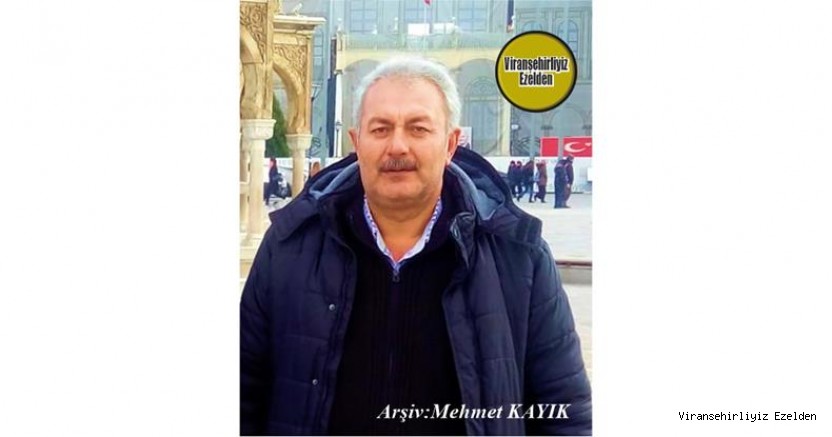 Hemşehrimiz 16 Eylül 2022 Günü Vefat etmiş, Viranşehir Sevilen İnsan Merhum Menduh Bakırcı