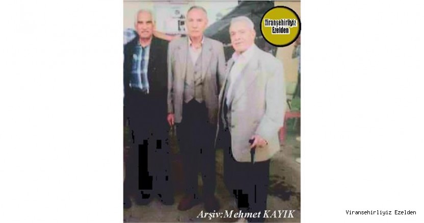 Hemşehrimiz 17 Aralık 2022 Günü Vefat etmiş, Merhum Hacı Sinan Alay, Merhum Eyyüp Şehmusoğlu ve Merhum Şevket Çoğalan