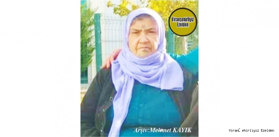 Hemşehrimiz 17 Kasım 2024 Günü Vefat etmiş, Değerli Annelerimizden Olan, Merhume Bedriye Çapanak