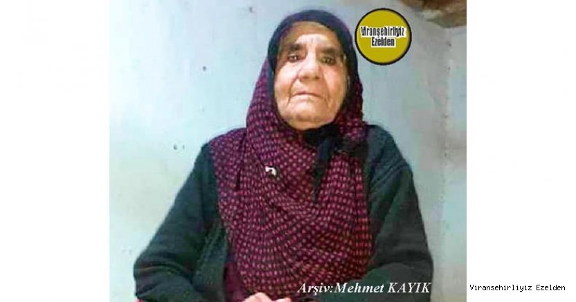 Hemşehrimiz 18 Şubat 2023 Günü Vefat etmiş, Değerli Annelerimizden olan, Merhume Hacı Hadra Gizli