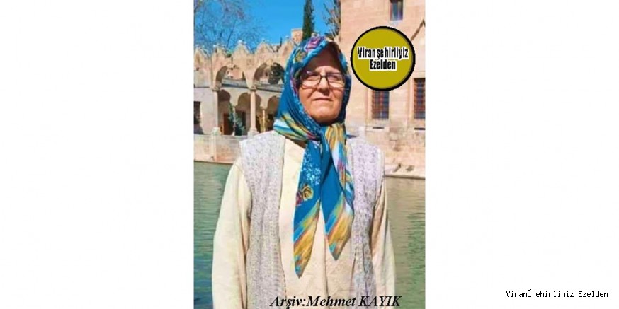 Hemşehrimiz 18 Şubat 2024 Günü Mersin’de Vefat etmiş, Değerli Annelerimizden olan, Merhume Asiye Bozkoyun(Aydın)