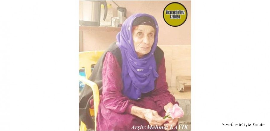 Hemşehrimiz 19 Mayıs 2021 Günü Vefat Etmiş, Değerli Annelerimizden Olan, Merhume Nuriye Ergezer
