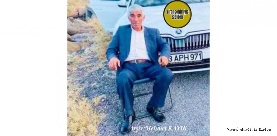 Hemşehrimiz 19 Nisan 2024 Günü Vefat etmiş, Viranşehir Azadi Mahallesi Eski Muhtarı Sevilen İnsan Merhum Seydo Ergül (Çapa)