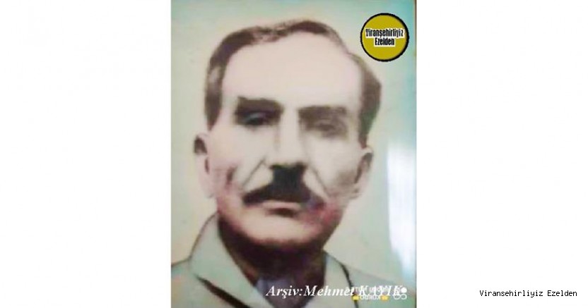 Hemşehrimiz 1980 Yılında Vefat etmiş, Viranşehir’de Sevilen Değerlerimizden olan, Merhum Casım Çelikli