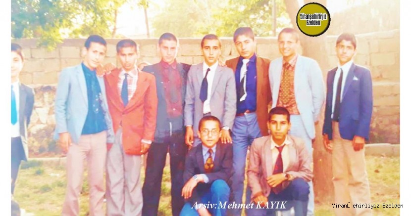 Hemşehrimiz 1985-86 Yılı Okul Dönemi Viranşehir Lisesi Eski Öğrencilerinden Nuri Duygu ve Arkadaşları