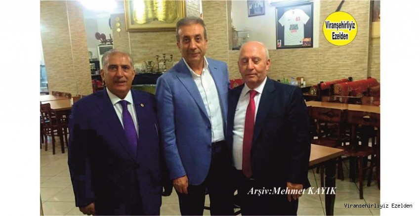Hemşehrimiz 2 Dönem Şanlıurfa Milletvekilliği yapmış, Eski Milletvekili Mehmet Akyürek, Ağabeyi Aslan Akyürek ve Eski Milletvekili Mehdi Eker