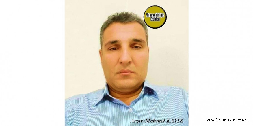 Hemşehrimiz 20 Ekim 2023 Günü Viranşehir’de Vefat etmiş, Merhum Mehmet Aslan