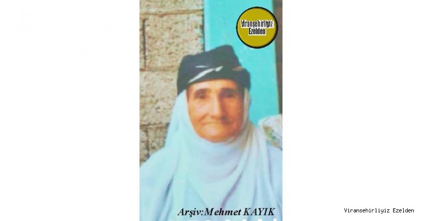 Hemşehrimiz 2002 Yılında Vefat etmiş, Değerli annelerimizden olan, Merhume Hatun Orman
