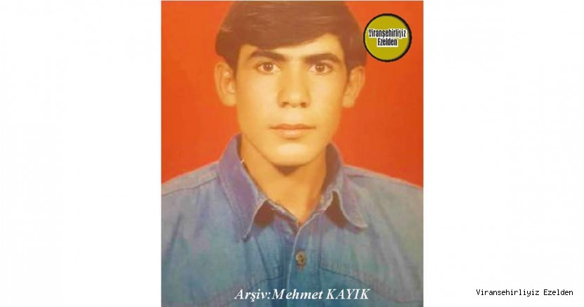 Hemşehrimiz 2003 Yılında Genç Yaşta Vefat etmiş, Merhum Mehmet Şükrü Yıldız