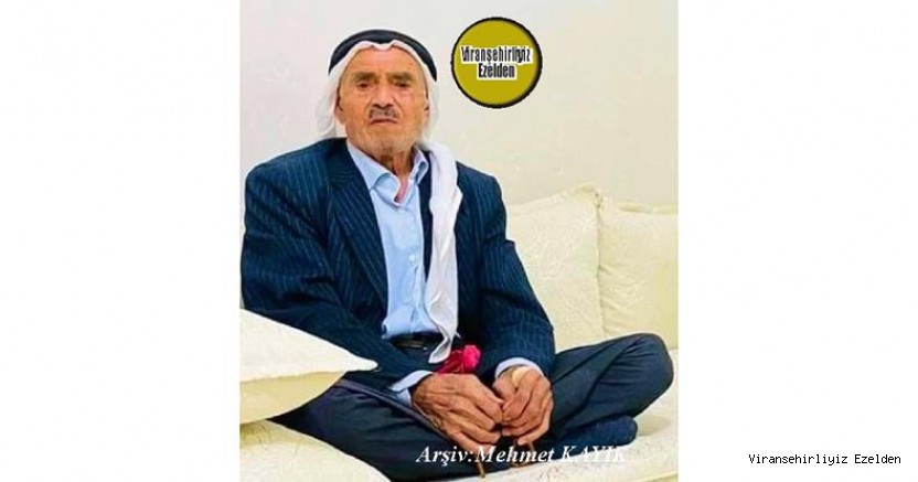 Hemşehrimiz 21 Eylül 2022 Günü Vefat etmiş, Viranşehir Aliyê Eyyo olarak Tanınan, Sevilen İnsan Merhum Ali Bakaçhan