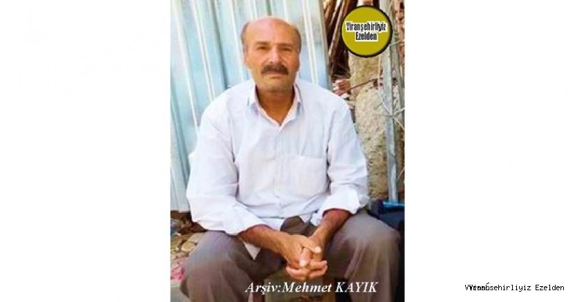 Hemşehrimiz 23 Aralık 2023 Günü Vefat Etmiş, Merhum Mehmet Şerif Mutlu