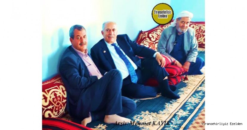 Hemşehrimiz 24. 26. Dönem Şanlıurfa Eski Milletvekili Mehmet Akyürek ve Hamza Bayar