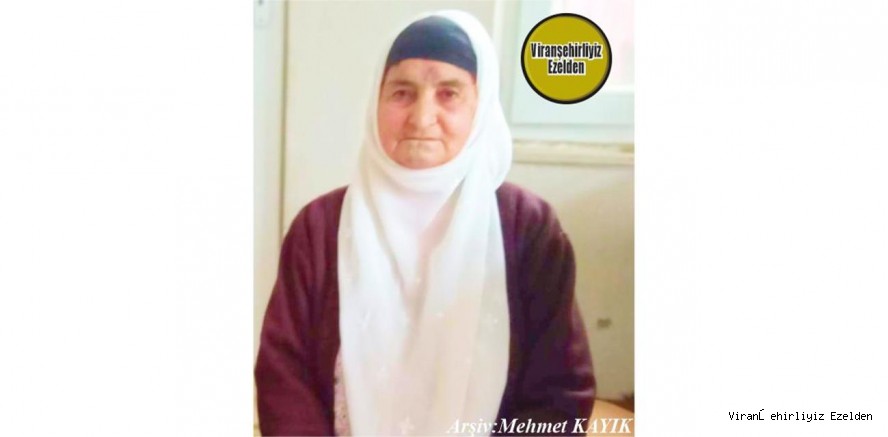 Hemşehrimiz 24 Mart 2024 Günü Vefat etmiş, Değerli Annelerimizden olan, Merhume Şebo Sığırcı