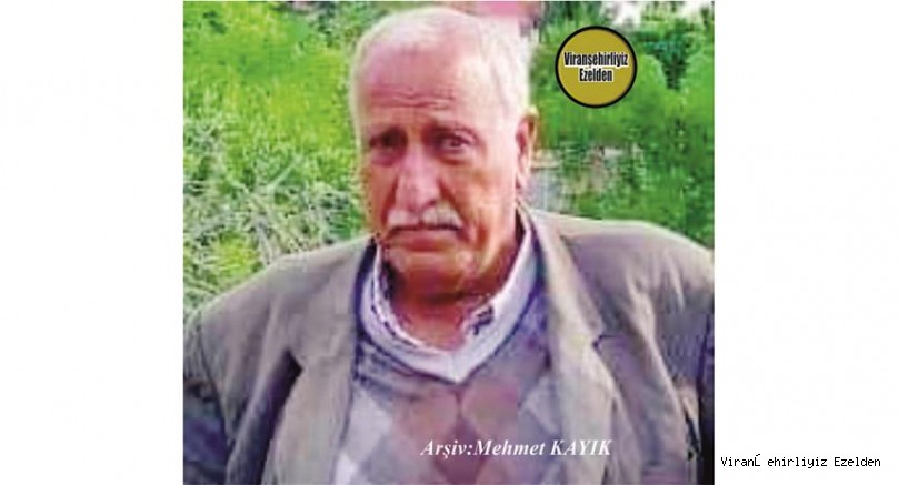 Hemşehrimiz 25 Eylül 2020 Günü Vefat Etmiş, Merhum Mustafa Erkan