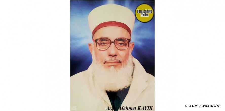 Hemşehrimiz 25 Nisan 2010 Günü Vefat Etmiş, Viranşehir Kışla Camisinde Yıllarca İmam Olarak Görev Yapmış, Sevilen İnsan Merhum Hacı Melle Mehmet Alkan