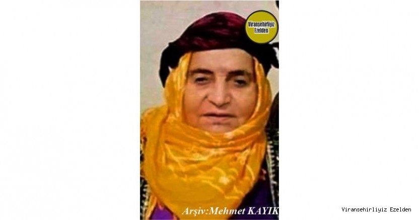 Hemşehrimiz 26 Kasım 2021 Günü Viranşehir’de Vefat etmiş, Değerli Annelerimizden olan, Merhume Hacı Amşe Tart
