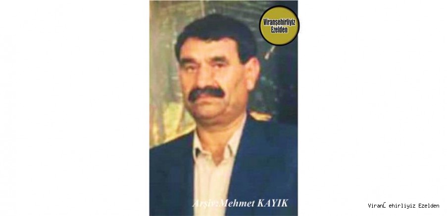 Hemşehrimiz 26 Mart 2021 Günü Almanya’da Vefat Etmiş, Merhum Ali Altun (Aliyê Ahmedê Kenhe)