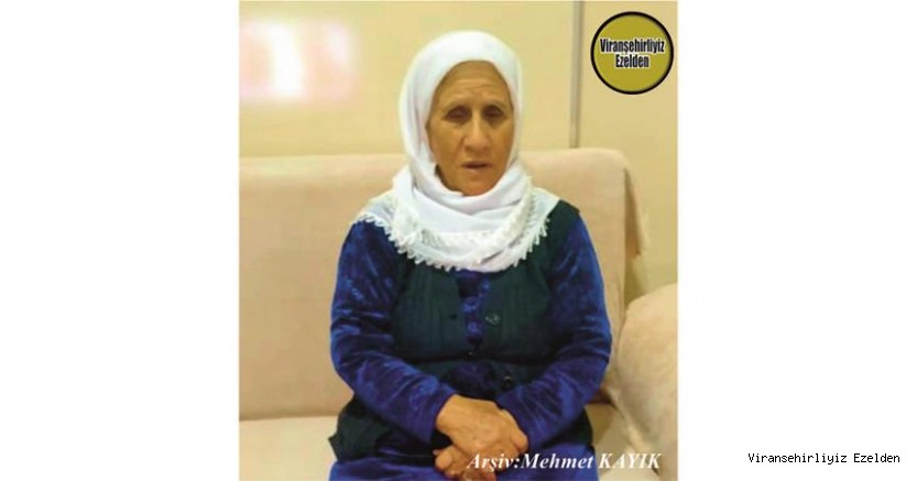 Hemşehrimiz 28 Ocak 2021 Günü Siverek’te Vefat etmiş, Değerli Annelerimizden olan, Merhume Adile Güzeller(Kalender)