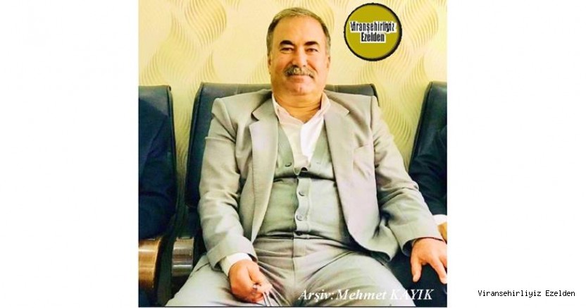 Hemşehrimiz 28 Şubat 2020 Günü Vefat etmiş, Viranşehir’de Sevilen Değerlerimizden olan, Merhum Hatip Özkan