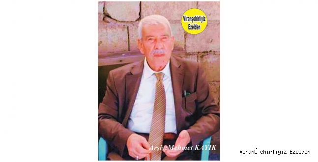 Hemşehrimiz 30 Mart 2020 Günü Vefat etmiş, Sevilen İnsan Merhum Hacı Menduh Şehmusoğlu
