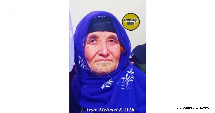 Hemşehrimiz 31 Mart 2022 Günü Vefat etmiş, Değerli Annelerimizden olan, Merhume Hacı Terfe Yıldırım