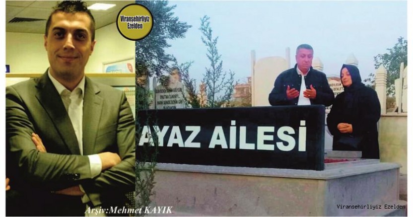Hemşehrimiz 6. Ölüm Yıldönümü olan, 26 Aralık 2016 Günü Viranşehir’de Vefat etmiş, Sevilen İnsan Güzel İnsan Merhum Ercüment Eşref Ayaz