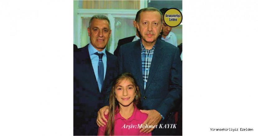 Hemşehrimiz Adana’da yaşayan Turan Gören ve Cumhurbaşkanı Recep Tayyip Erdoğan