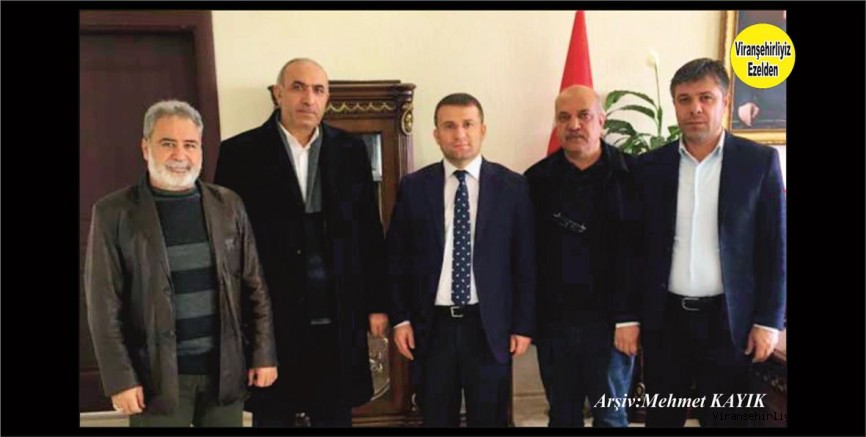 Hemşehrimiz Ahmet Yaşar, Seydi Kaya, Halil Yüksel, İrfan Şehmusoğlu ve Kaymakam Ömer Cimşit