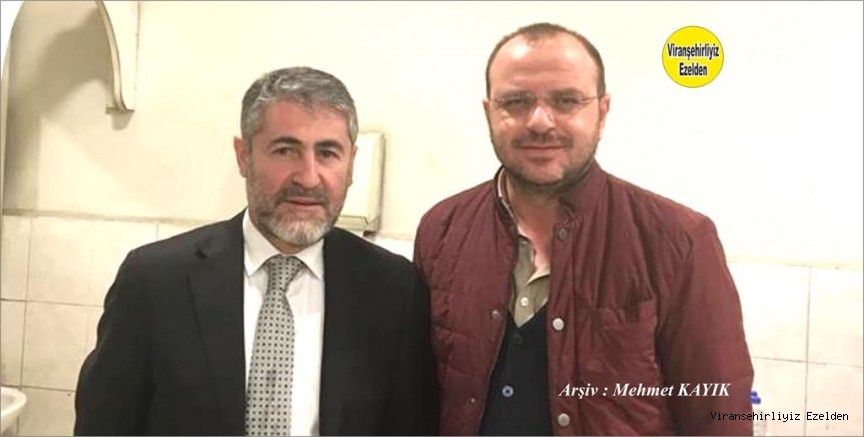 Hemşehrimiz Ali Çoğalan ve Maliye Bakan Yardımcısı Nureddin Nebati